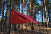 red heavy duty tarpaulin