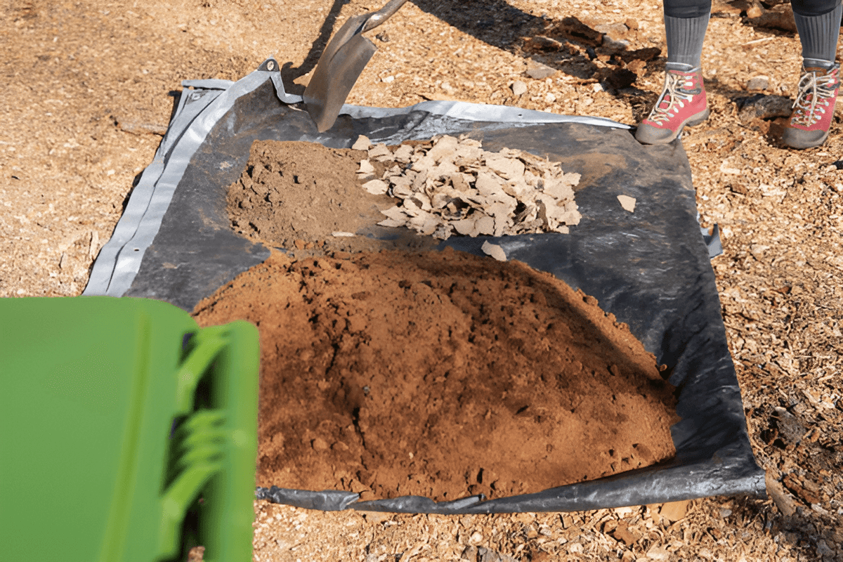 Black Tarpaulin for Garden