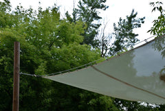 white tarpaulin